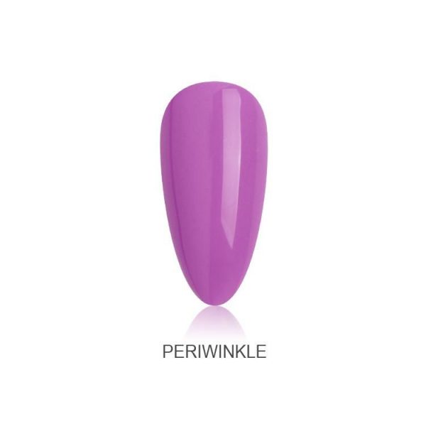 purple gel polish nails